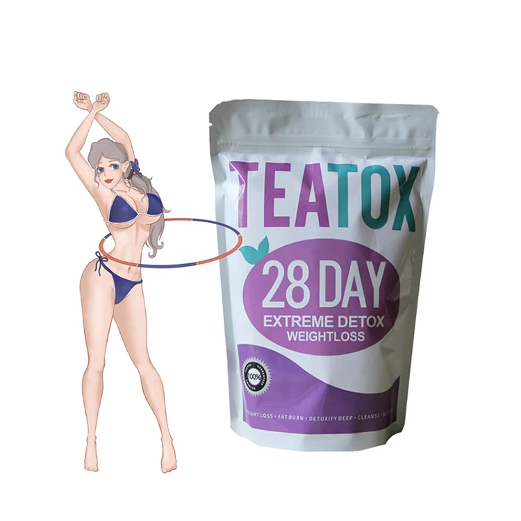 28 days private label detox tea slimming
