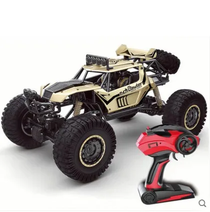 Large Remote  Control Car High Speed Bigfoot RC Car 2.4g  Alloy Radio Control Toys for Kids Gift