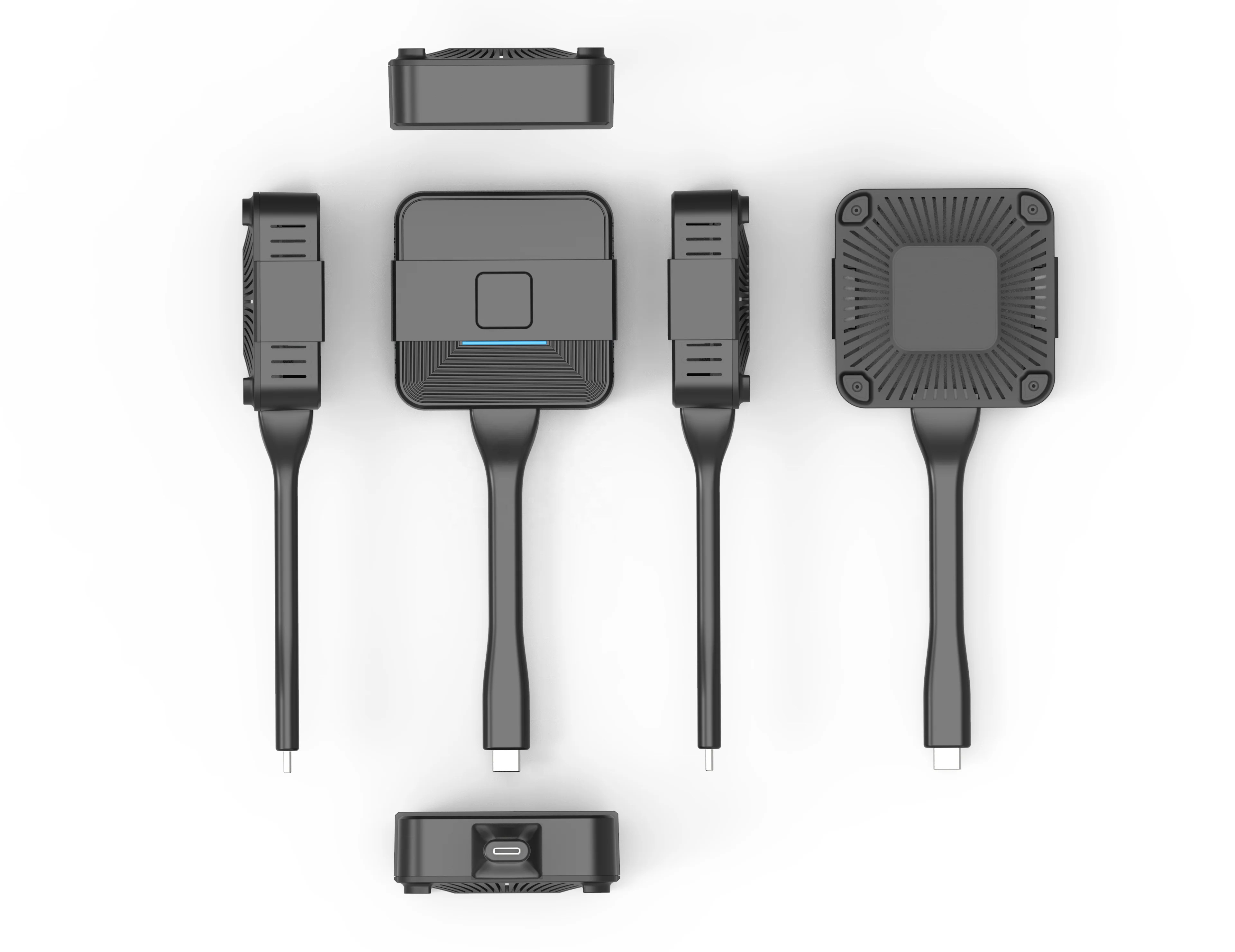 Portable Conference Transmission Type-C 3.1 Wireless Transmitter 1080P Sharing Screen Meeting Projection Adapter Device