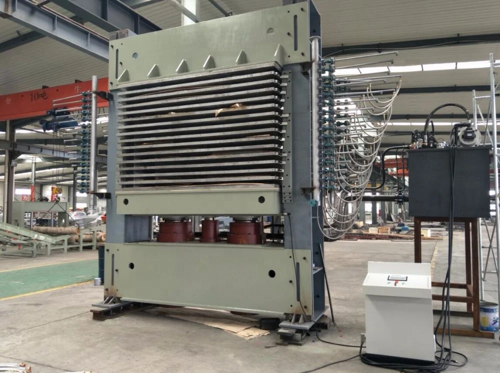 Гидравлические Горячие прессы SIEMENS PLC для фанеры