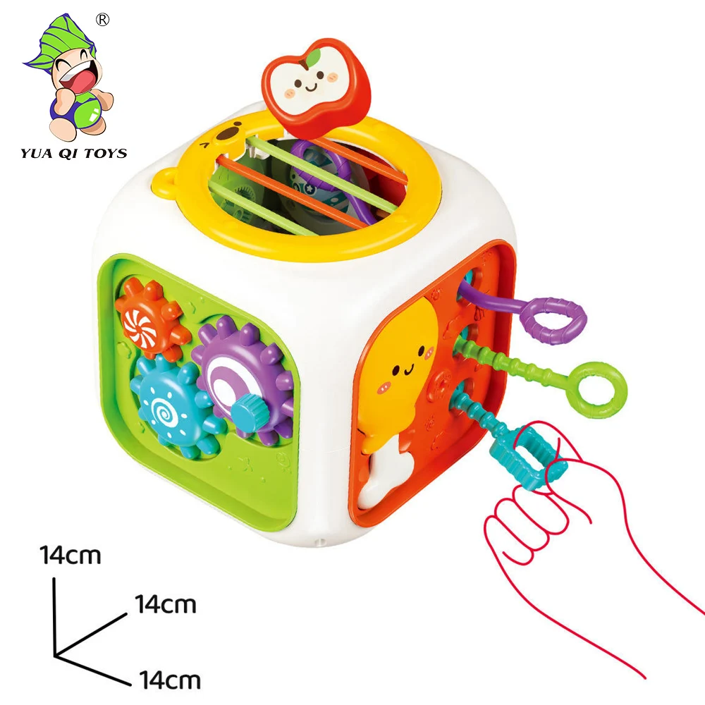 Six-Sided Drum Puzzle Baby Toy