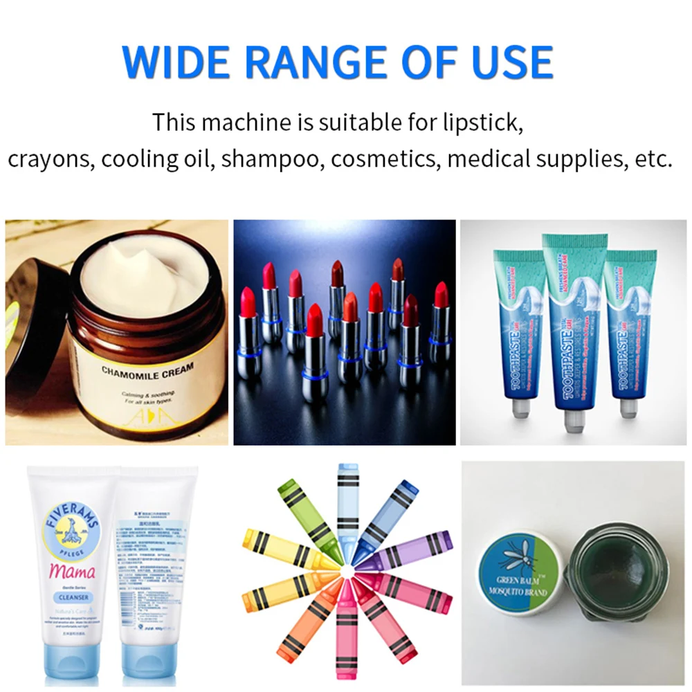 YK good quality Lipstick Heating Stirring Filling Machine Single Head Handmade Soap Chocolates Filling Machines