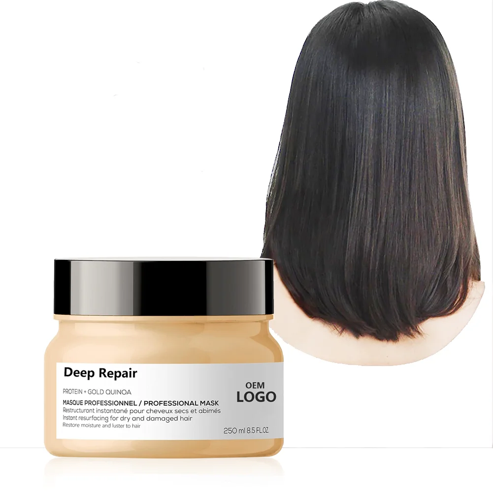 High Quality Luxury Keratin Collagen Hair Treatment Nourishing Scalp Moisturizing Hair Shine Soften Hair Mask For Dry