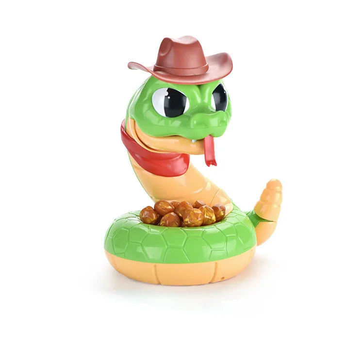 
Hot selling electric rattlesnake is tricky and scary, be careful of horror stimulation, decompress snake toy, prank game 