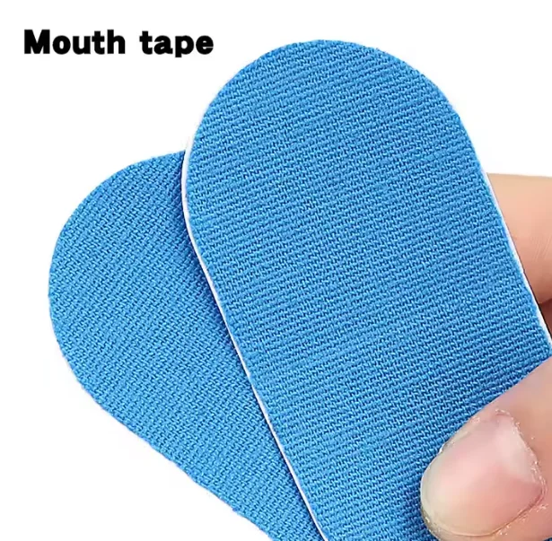 Customized Design Breathe Right Mouth Sleep Promoting Sticker Prevent Snoring Breathable Mouth Tape for Adults