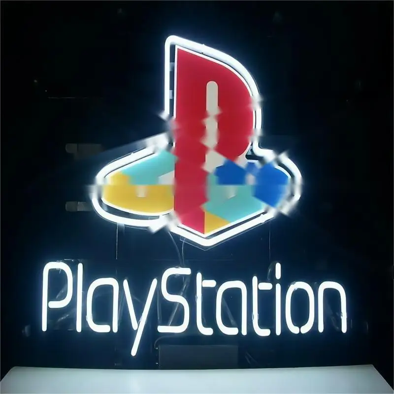 Factory direct sales gaming room wall decoration handle led light USB power supply  neon lights playstation