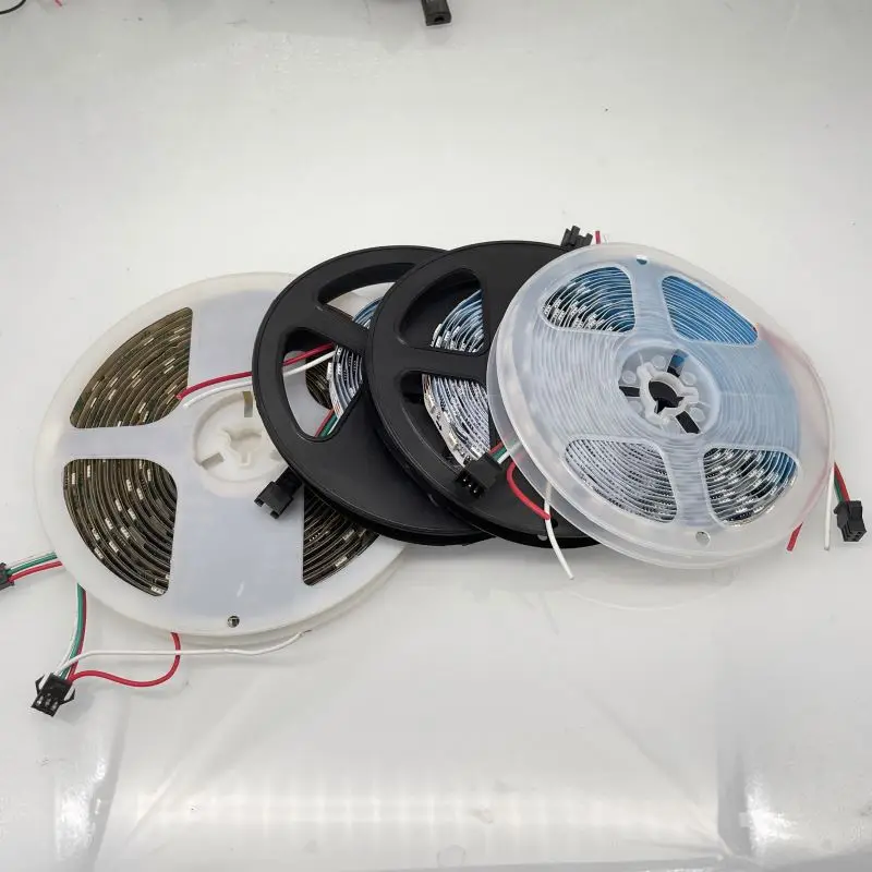 Changing Colors 12v Led Tape Btf Lighting Led Strip Ws2811 Rgb 5050 Led Strip Light with Remote