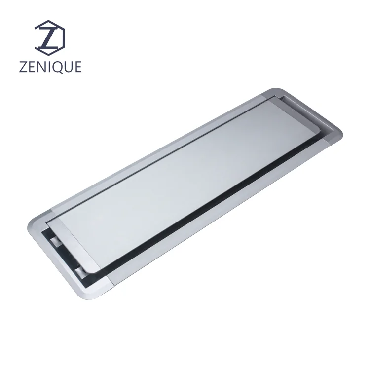 Office Rectangle Soft Closing Desk Table Cable Soft Closing Manager Furniture Sockets Grommet Hole Covers Wire