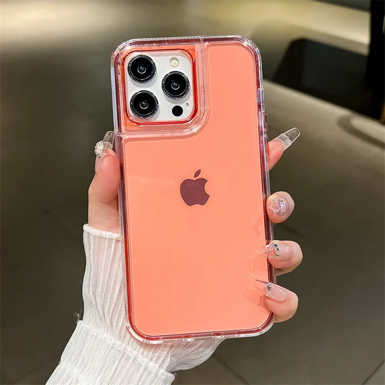 Colorful Clear Space Cover Shockproof Hard PC Soft TPU Phone Case For Samsung Galaxy A56 A26 A16 A06 A15 A05