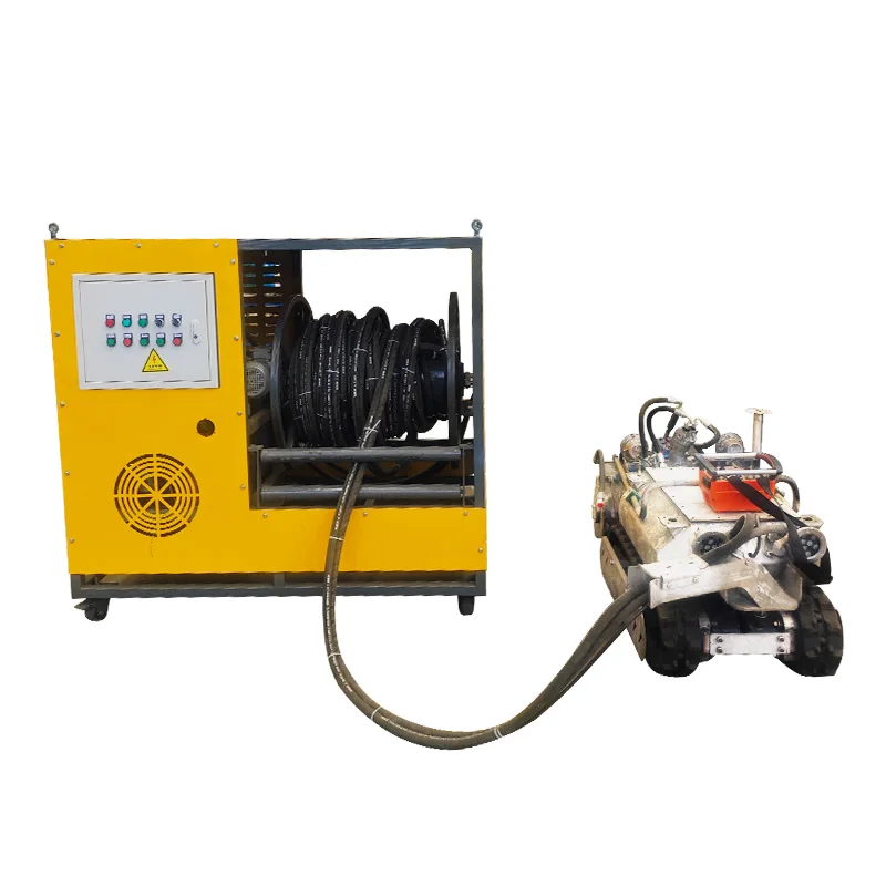 50M Depth Underwater Robot Amphibious River Dredging Vehicle Robotic Dredge