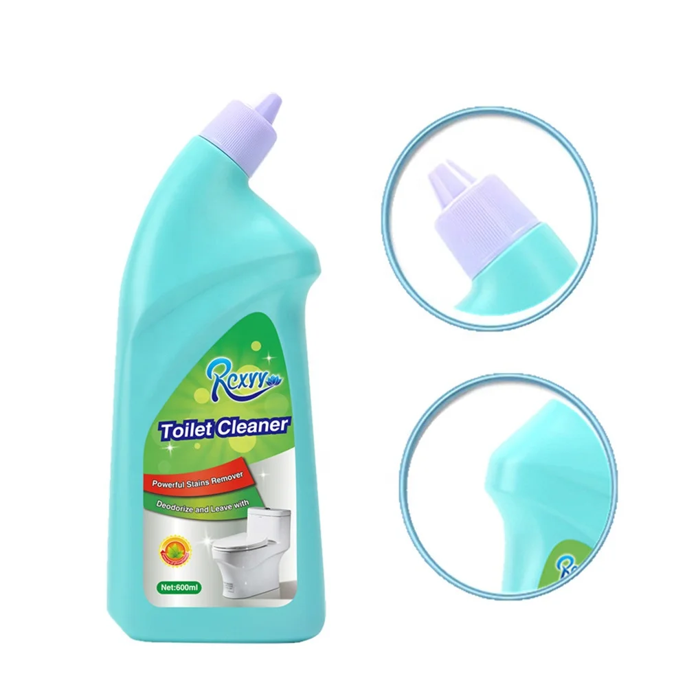 Oem Household 600 ML cleaning chemical products fragrance bathroom toilet cleaner liquid detergent with  pine smell deodorize