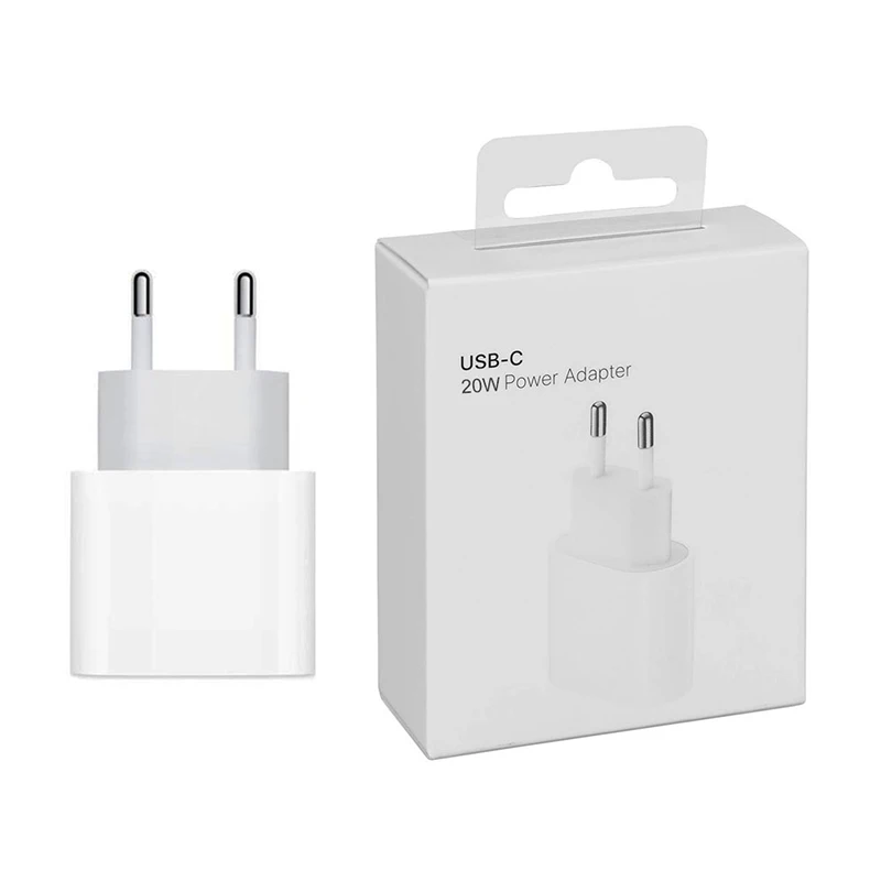 Новый продукт ЕС/США/Великобритания быстрое зарядное устройство для мобильного телефона настенный тип C кабель адаптер 20 Вт PD iPhone