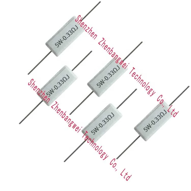 sqp series 5wr22j resistor,resistor 0.22 ohm 5w,original cement resistor 5wr39j