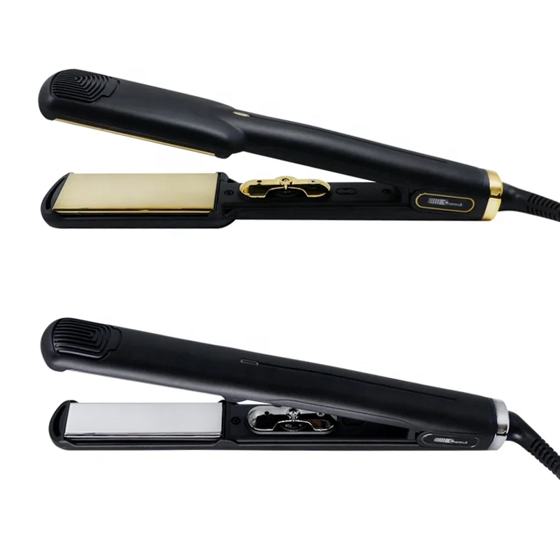 Factory Direct Sales Sleek Styling Heat Up Tourmaline Ceramic Plate Portable Negative Ion Professional 2 in 1 Hair Straightener