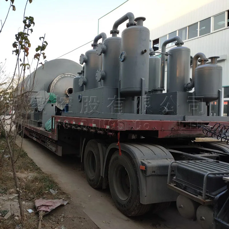
2021 Professional manufacturer 5T recycling waste car tire pyrolysis machine 