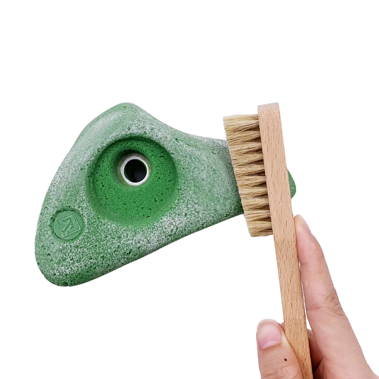 Factory High Quality Animal Hair Wooden Climbing Brush for Rock Climbing