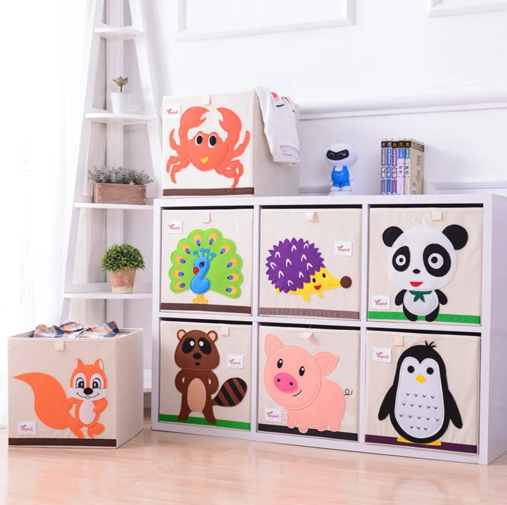 New Arrival Kids Toy Storage Box Drawer Organizer Cartoon Clothes Storage
