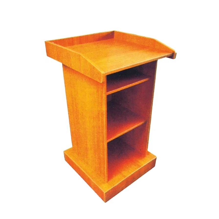 
Durable lectern desk wood speech desk church podium ( SF-15T ) 
