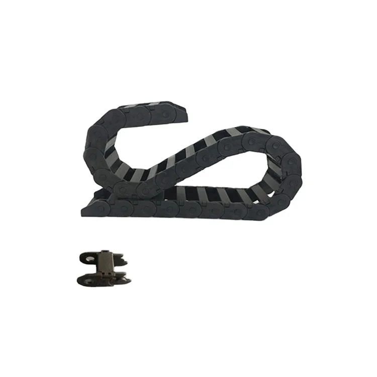 New S-Shaped Flexible Plastic Nylon CNC Wire Hose Link Track Chain Drag Chain for Protecting Cable