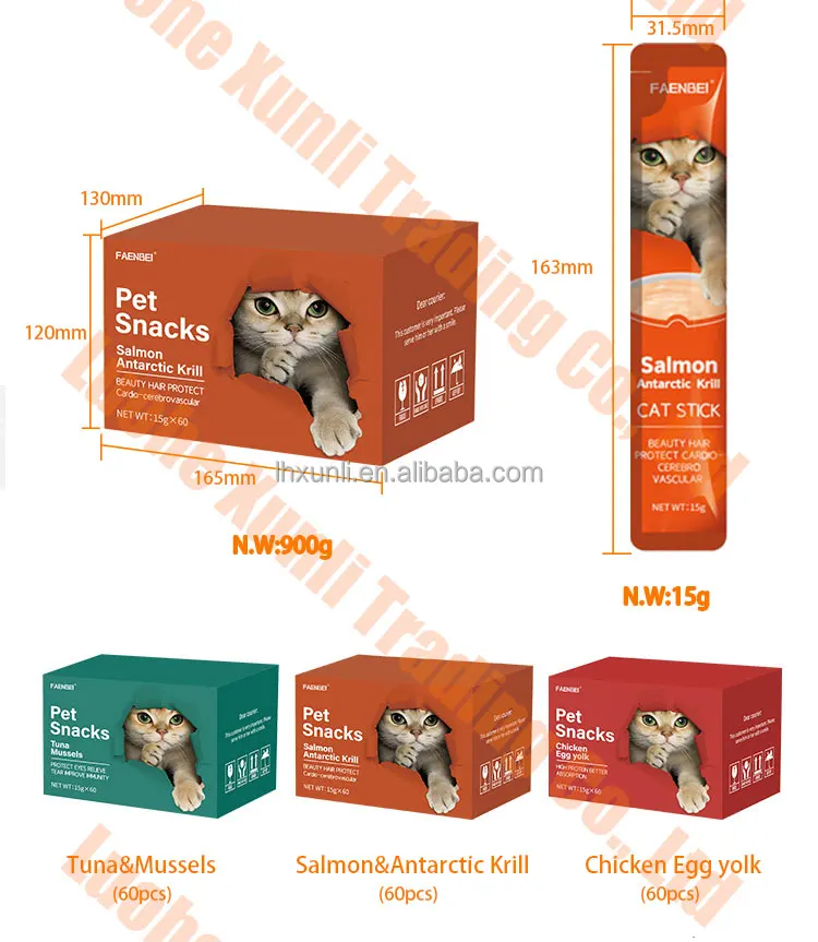 Hot selling Factory brand Cola Loca Pet treat wet food Cat Creamy Bar 15g Cat Liquid Snacks