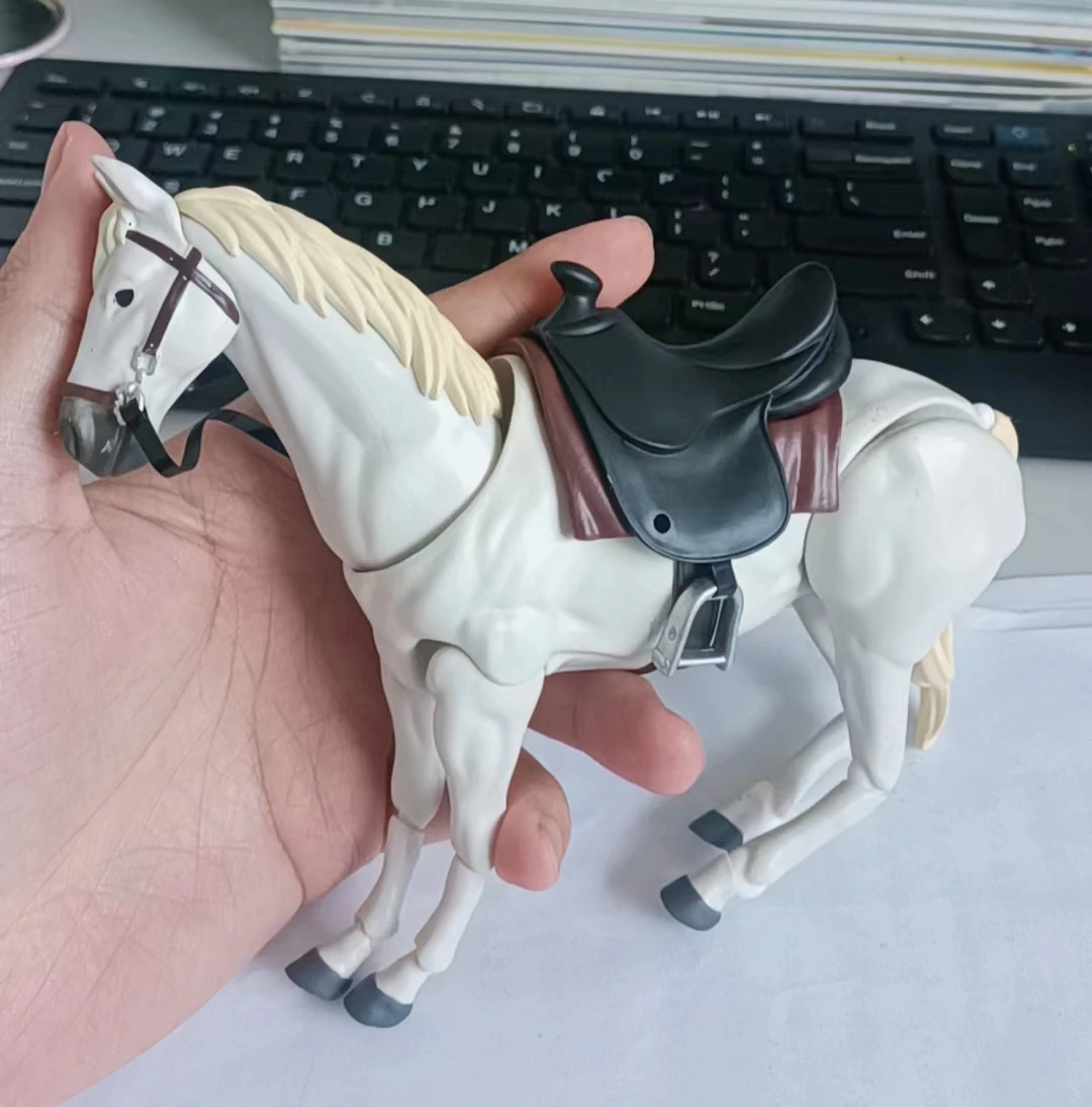 Popular Detachable Horse Toy Model PVC Horse 15cm High Toy for Kids Home Display Decoration