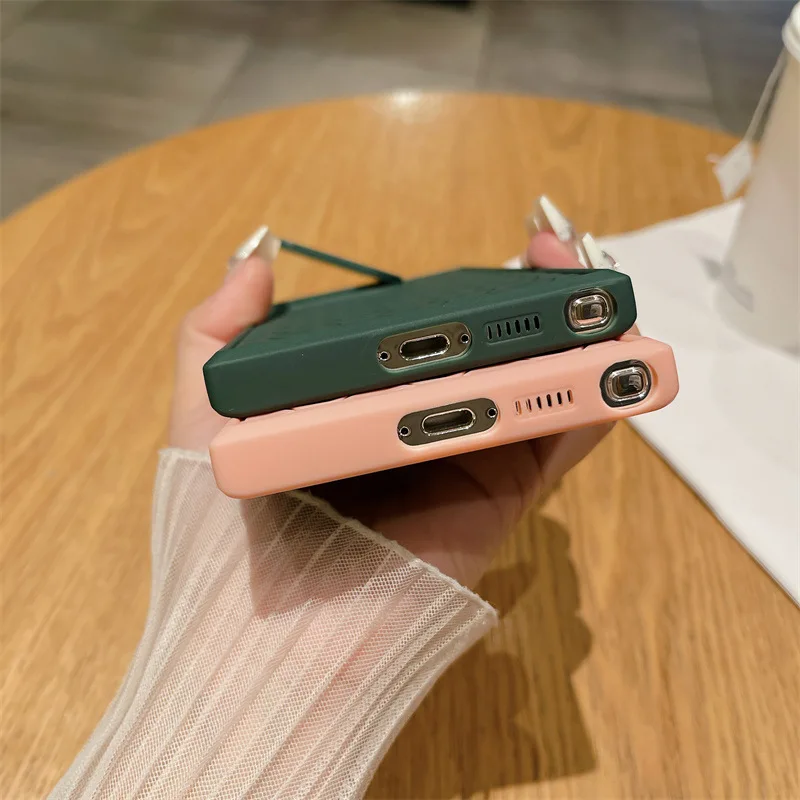 For Samsung Galaxy S24 Ultra S23 Plus S23 FE S22 S21 Camera Metal Ring Holder Cover Shell Lens Protect Stand Magnetic Phone Case