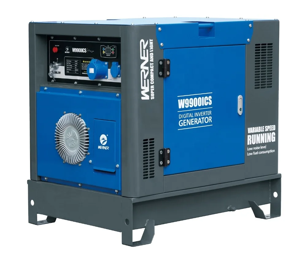 
10kva powerful silent small genset 