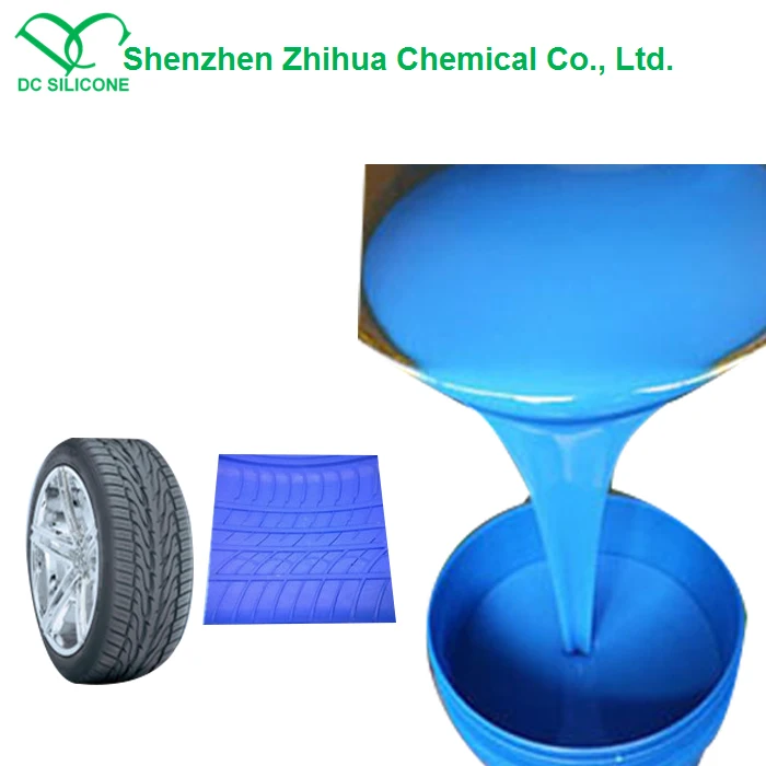 Низкая цена RTV2 изготовления пресс-форм из силиконовой резины для автомобильных шин DC силиконовые производитель RTV-2 Жидкая силиконовая резина