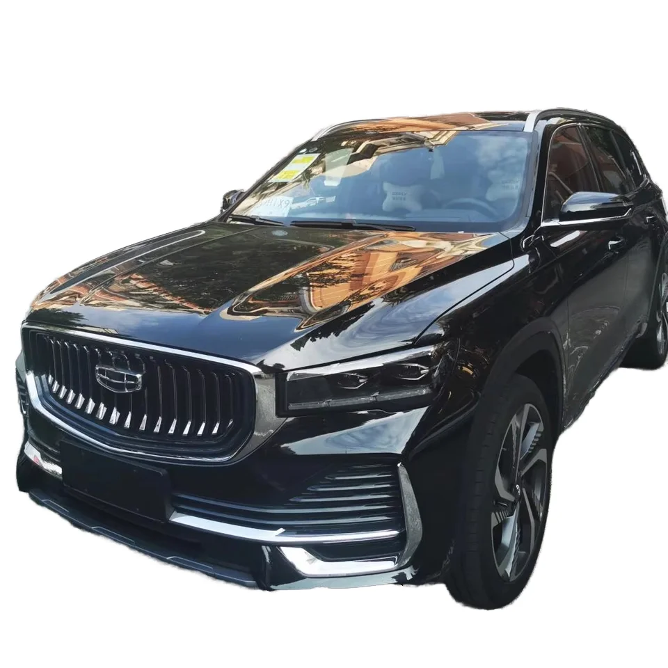 Китайский блестящий синий Geely Monjaro 5 дверей мест внедорожник Xingyue L гибридный автомобиль для продажи geely monjaro 2025