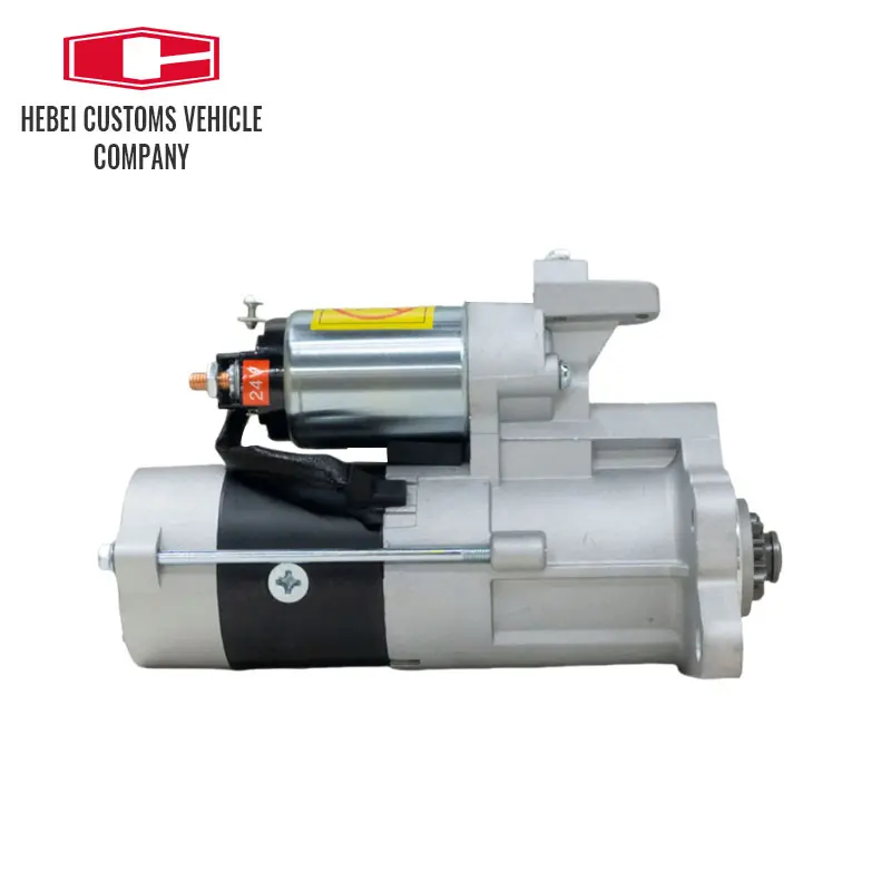 QDJ251S 24V 6.0 Kw Engine Starter Motor Manufacturer Car Electric Motor Starter for Isuzu 6BD1 vehicle engine auto parts