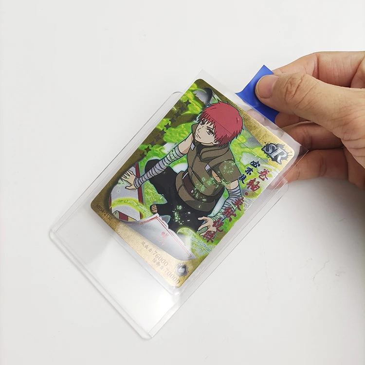 Custom Collect Game Trading Cards Pull Tab Penny Sleeves with Flap