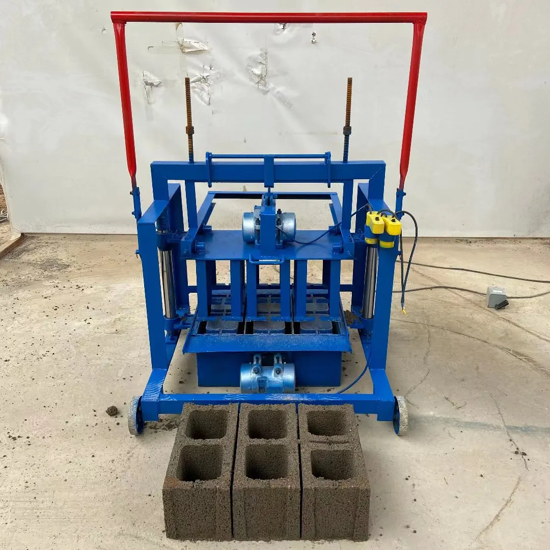 Easy operation high efficient Middle mobile brick block making machine price