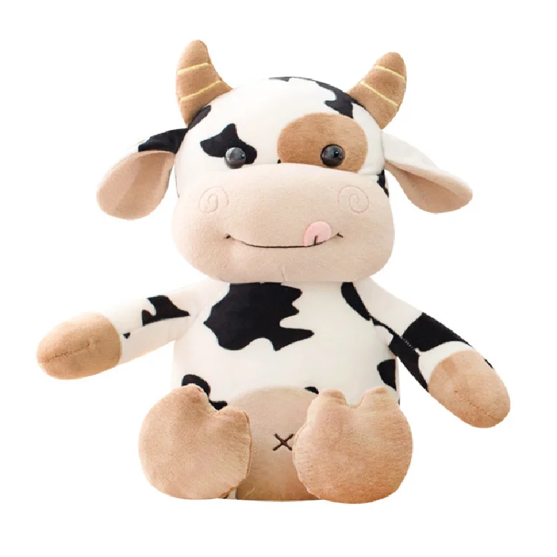New t of the year of the Ox plush pendant doll festive toy wedding annual meeting small gifts wholesale cow cattle