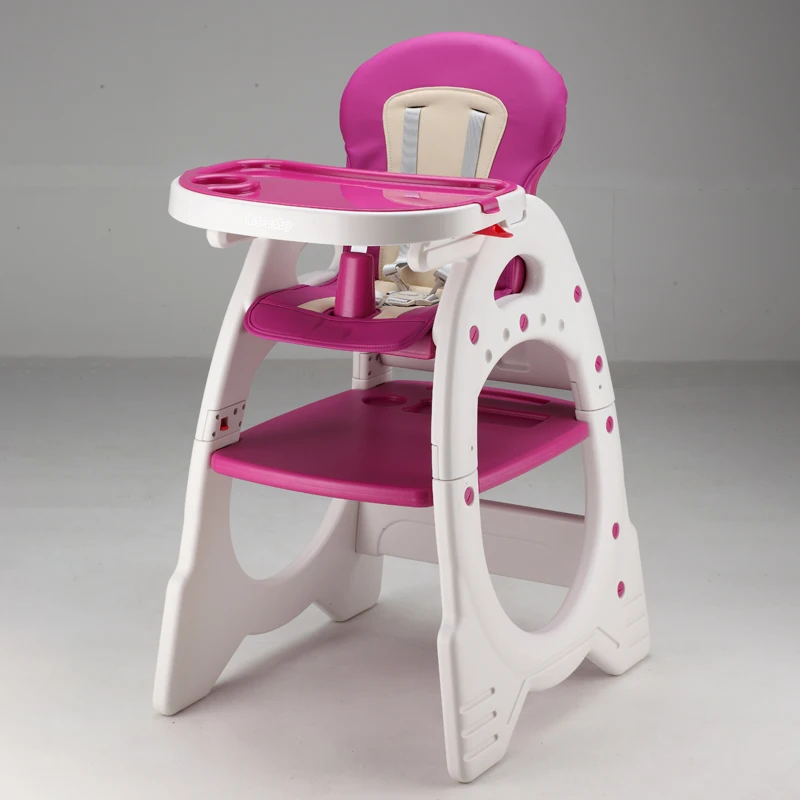 3-in-1 Multifunctional Easy Installation Baby Sitting Chair for Drawing and Eating