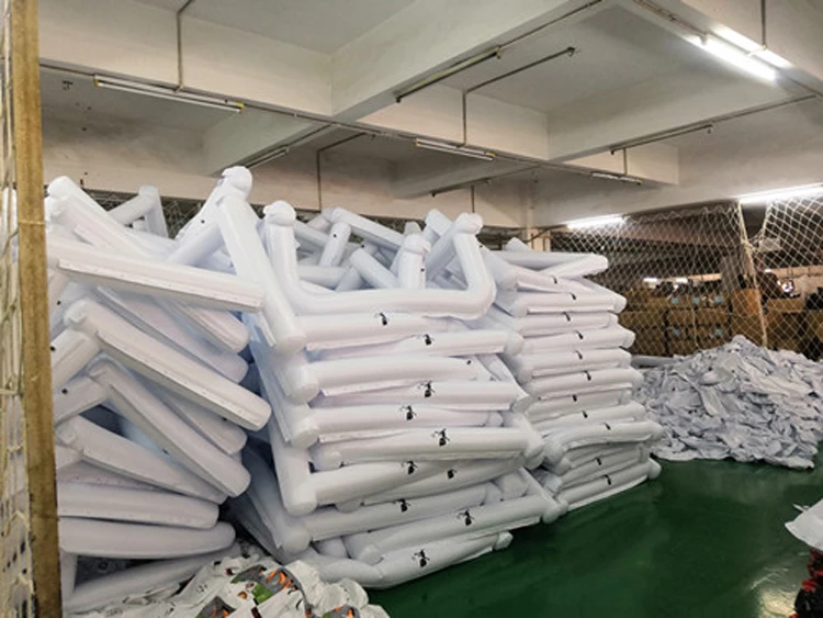 3D Max Hot Selling Outdoor Kids Beach Fun Game Portable  Inflatable Football Goal Post Football Goal Post Portable