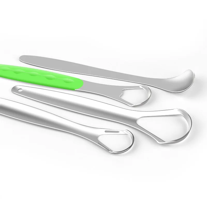 Скребок для языка из нержавеющей стали