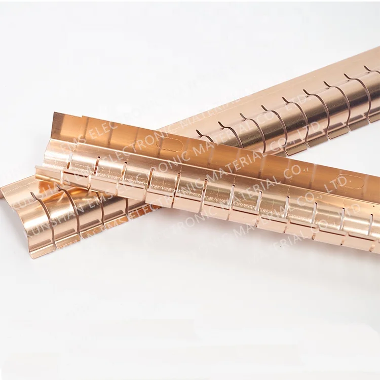 Manufacturer Customize High Tensile Strength EMI Finger Stock Gaskets For EMC Shielding