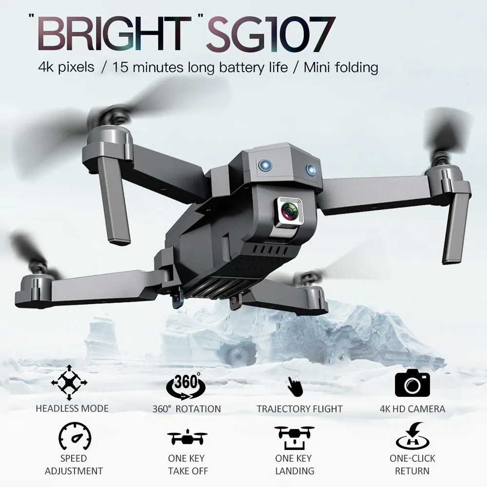 
Foldable Mini Drone with Camera 4K HD Indoor RC Quadcopter APP Control 360 Rotation Drone Camera for Adults Kids Beginners 