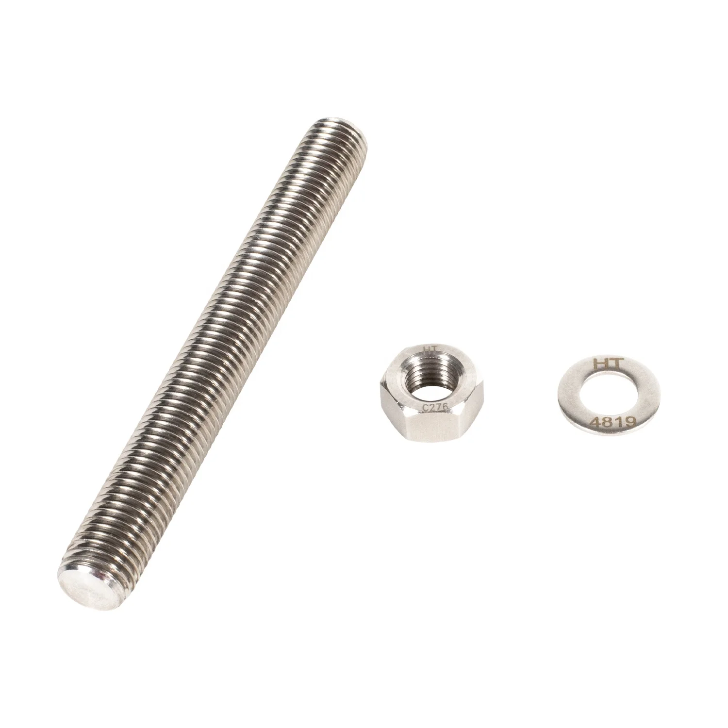 High Quality HASTELLOY C4 HEX CAP SCREW  N06455 2.4610 HEX  NUT AND stud bolt