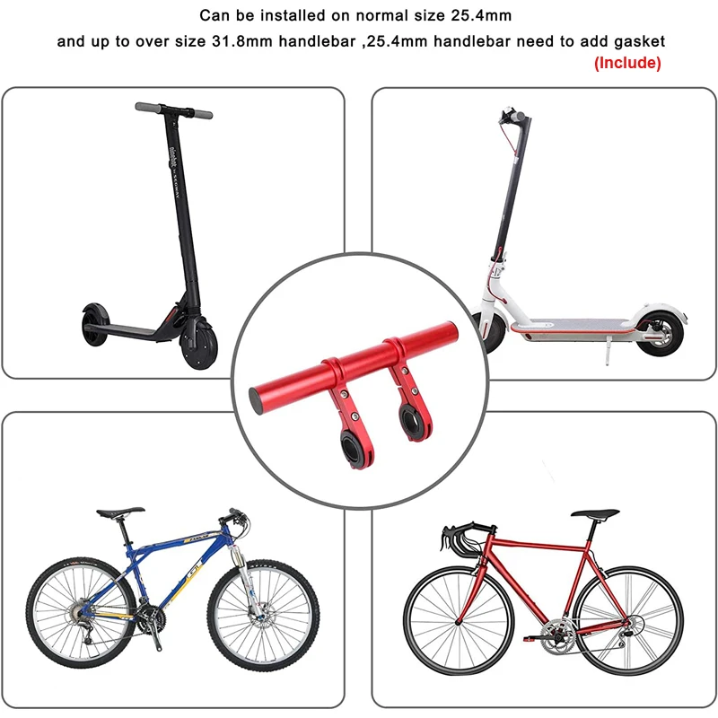 Scooter Racks Handlebar Extender For  M365 Es1 Es2 Electric Scooter Skateboard Accessories Extension  scooter grips