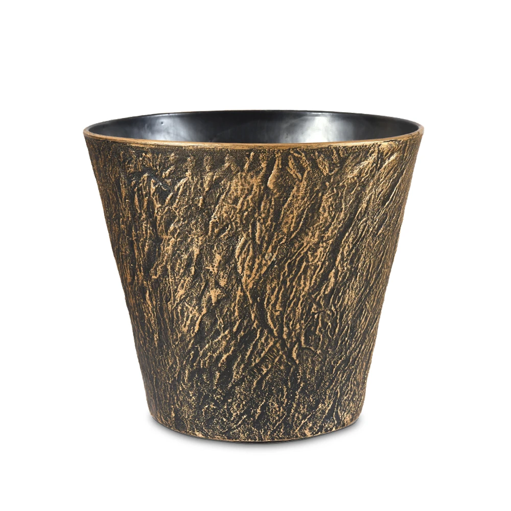 High quality indoor garden round plastic plant flower pots