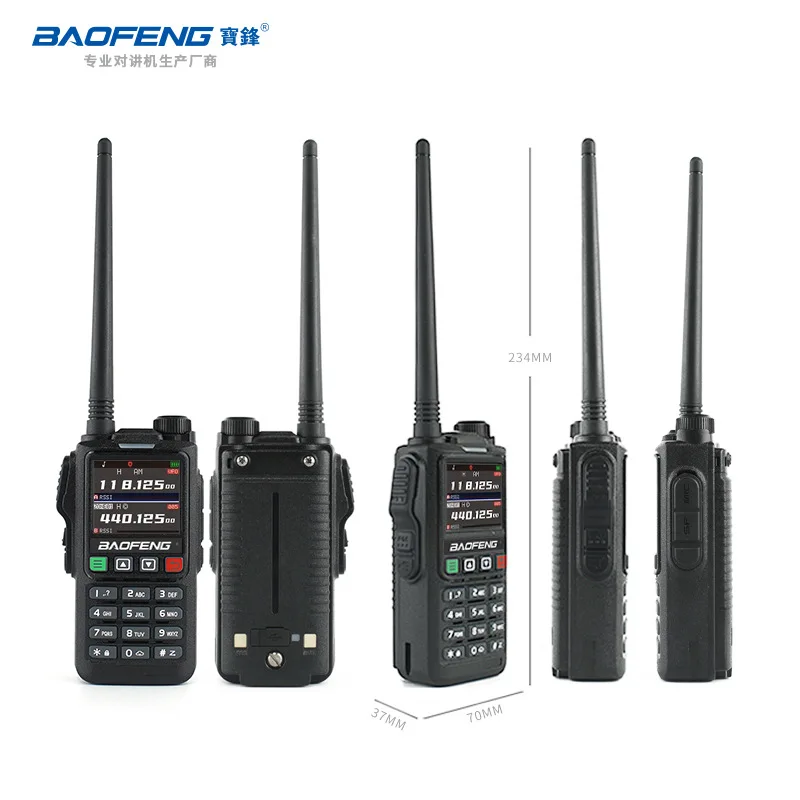 Baofeng UV-18L Pro Max Handheld GMRS Max 10W Output Power GPS Intercom USB-C Charging FM Modulation Ham Radio Transceiver