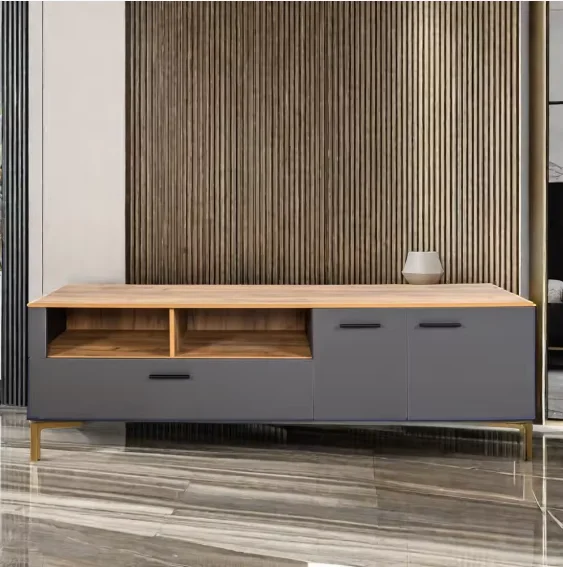 new design rattan tv stand console cabinet table tv stands unit wooden tv cabinet modern for living room