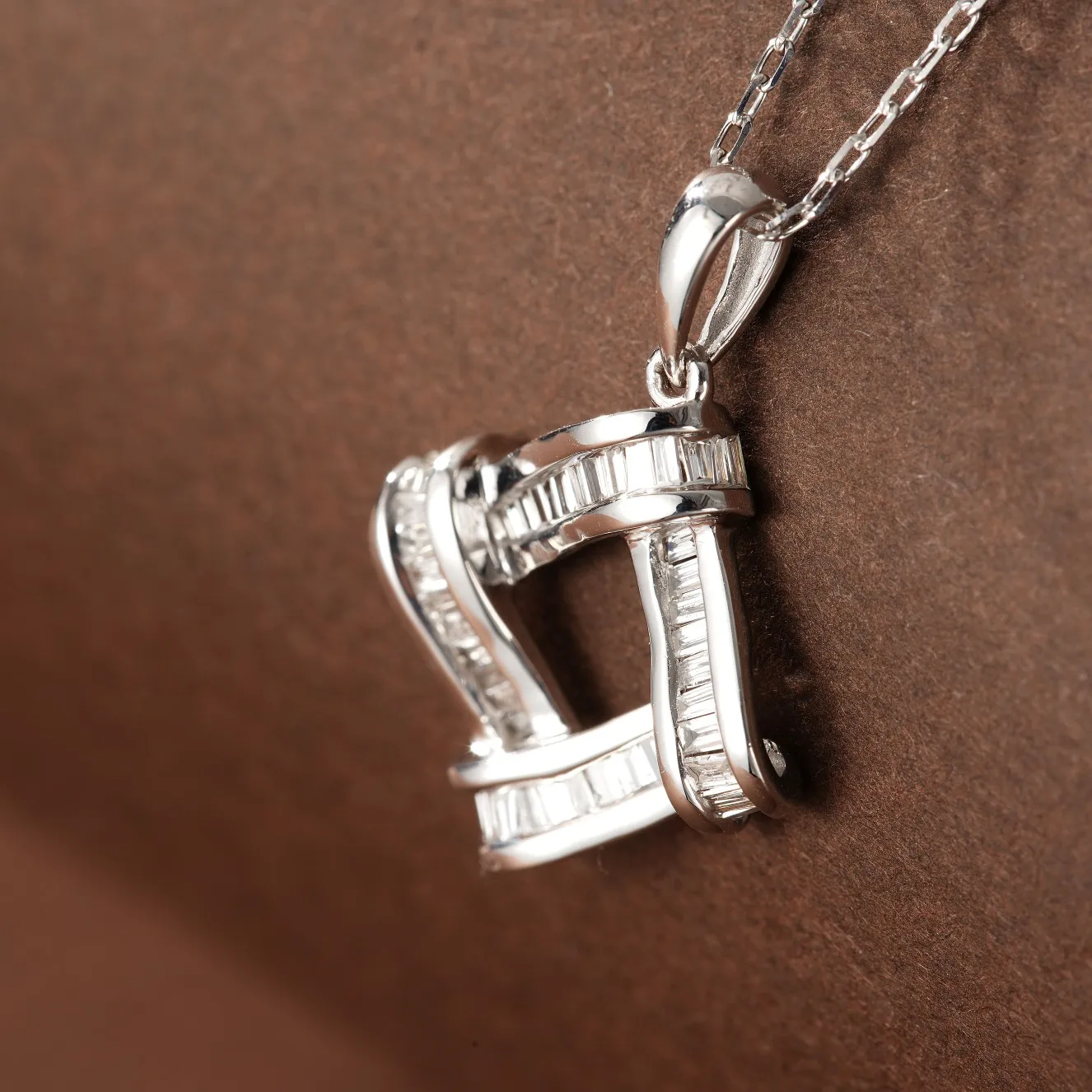 Vintage chain necklace luxury necklace, 18K 14K real gold necklace, laboratory grown diamond necklace, customizable