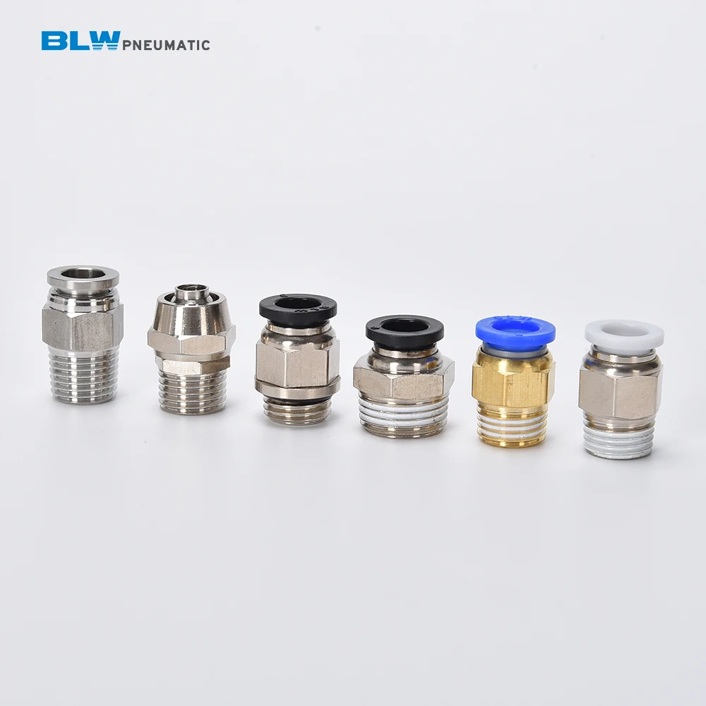 Original Factory Pneumatic Fitting Kit With Push And PU Fittings