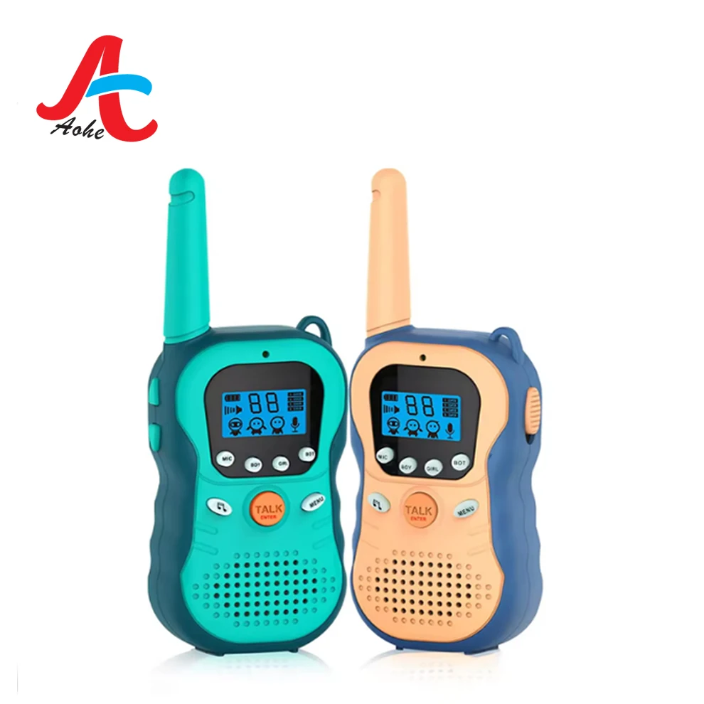 Christmas Gifts for Kids 22 Channels 3 Kms Range 2 Way Radio Walkie Talkies Light-Up Toys for Children