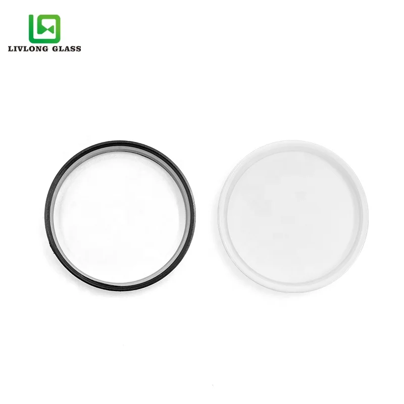 3.5g printing medicine clear round flower glass jar for skin cream  bottle with black matte or smooth screw lid 2oz 3oz 4oz