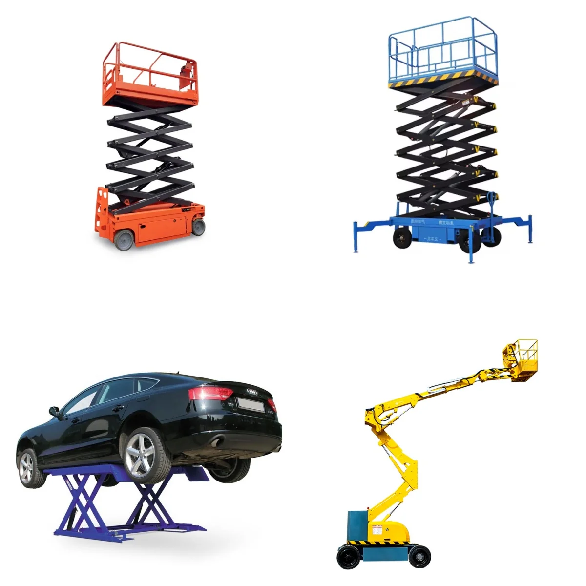 Top supplier 13 to 59ft Lift Platform Foldable Scaffolding Platform Manual Lifting Platform With Battery Powered Scissor