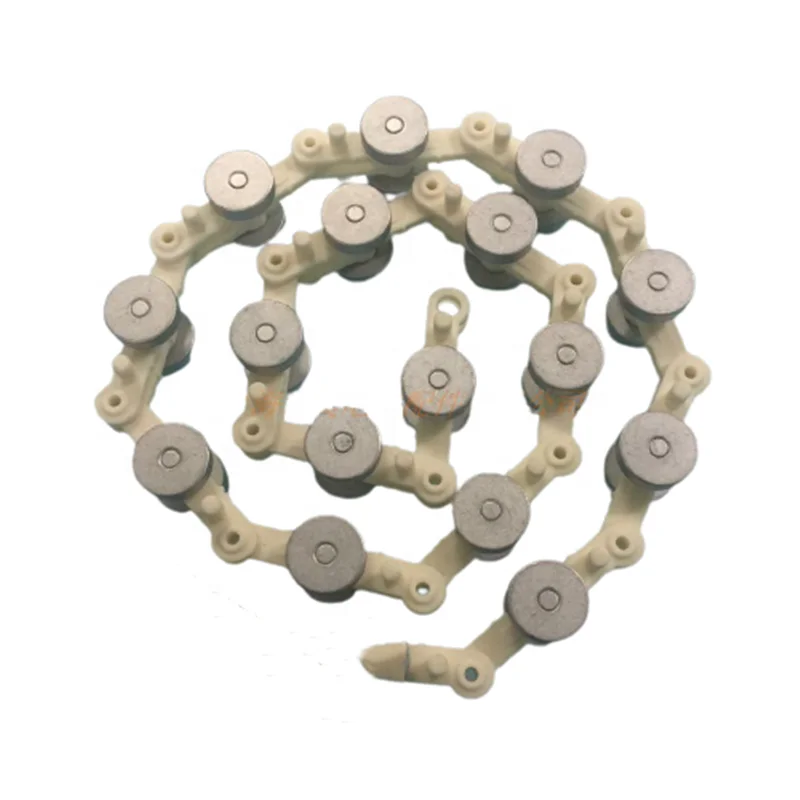 XAA332DS2 Bimore Escalator Handrail Rotary Chain Newel Chain 16 Joints escalator parts