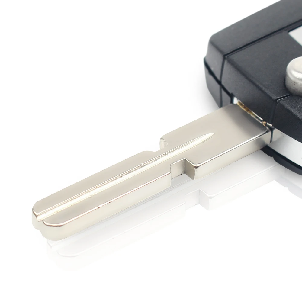 KEYYOU Filp Car Key Case DIY for BMW EWS 1/3/5/7 Series X3 X5 Z3 Z4 Modified Keyless Entry Remote Shell Case With HU58 Blade